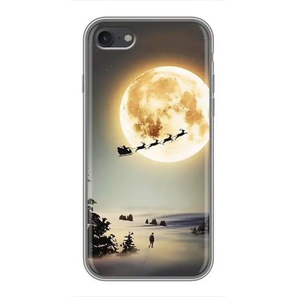 Чехол с принтом «Санта на луне» для iPhone 7 Чехол с принтом «Санта на луне» для iPhone 7