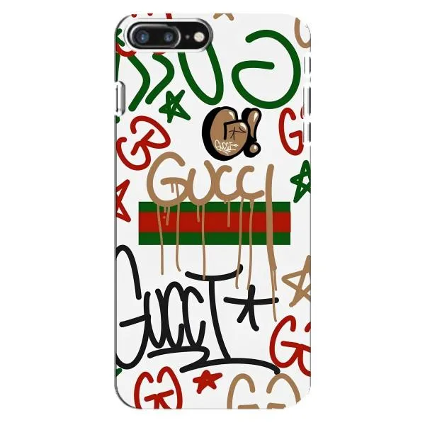 Чохол з принтом «Стиль GUUCI» для iPhone 8 Plus