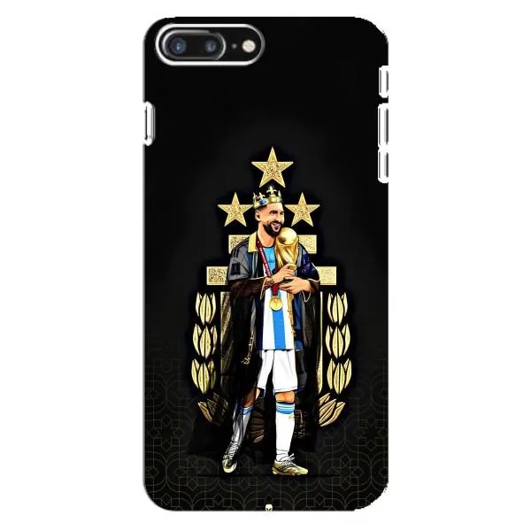 Чохол з принтом «Мессі Король» для iPhone 8 Plus