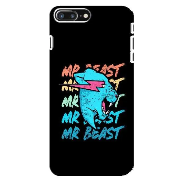 Чехол с принтом «logo Mr beast» для iPhone 8 Plus