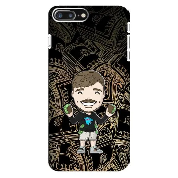 Чехол с принтом «Mister Beast» для iPhone 8 Plus