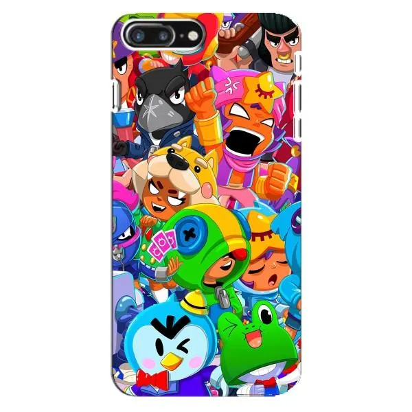 Чохол з принтом «Герої Бравл Старс» для iPhone 8 Plus