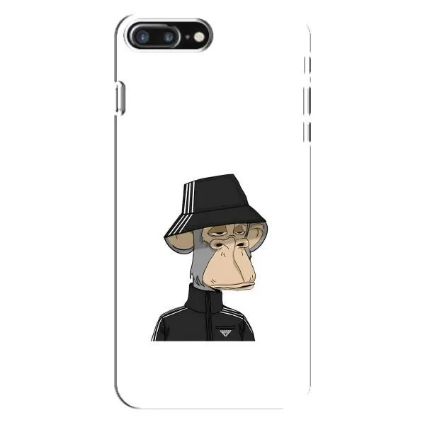 Чохол з принтом «мавпа NFT Adidas» для iPhone 8 Plus