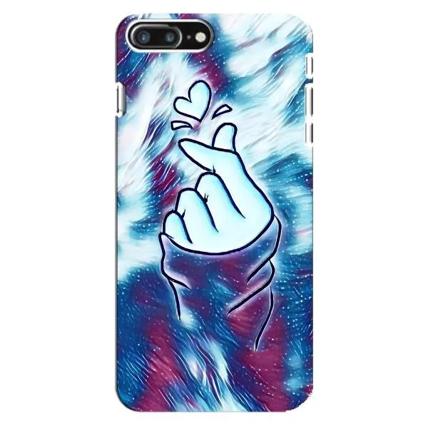 Чохол з принтом «Радужне серце» для iPhone 8 Plus