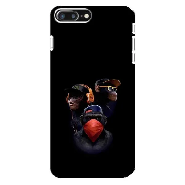 Чохол з принтом «Три мавпи» для iPhone 8 Plus