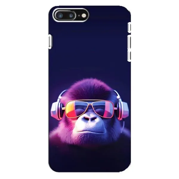 Чохол з принтом «Стильна мавпа» для iPhone 8 Plus