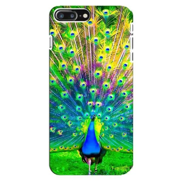 Чохол з принтом «Яскравий Павлин» для iPhone 8 Plus