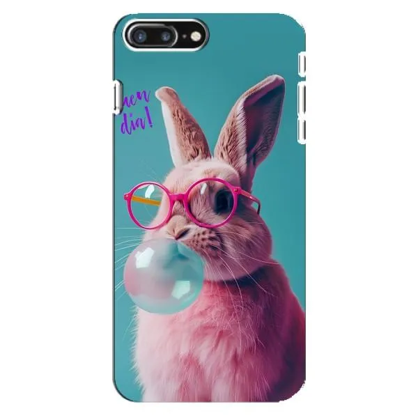 Чохол з принтом «Кролик в окулярах» для iPhone 8 Plus