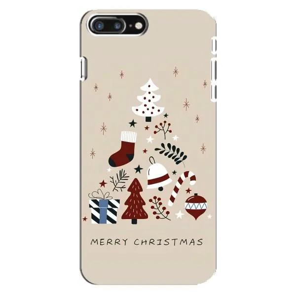 Чохол з принтом «Merry Christmas» для iPhone 8 Plus