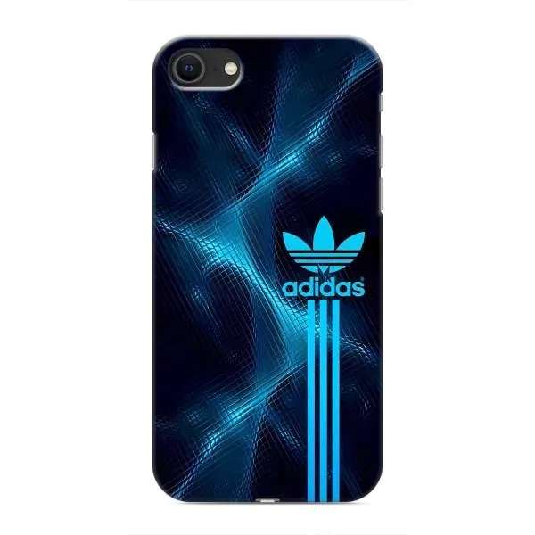 Чехол с принтом «Синий Адидас» для iPhone SE (2020)