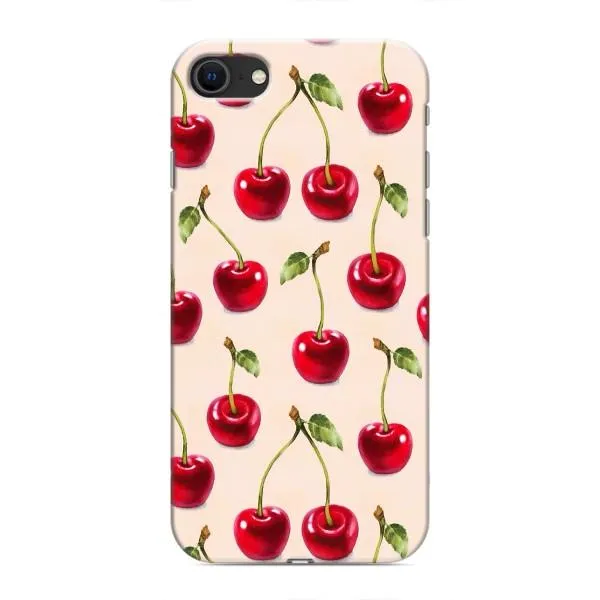 Чехол с принтом «Вишня» для iPhone SE (2020) Чехол с принтом «Вишня» для iPhone SE (2020)