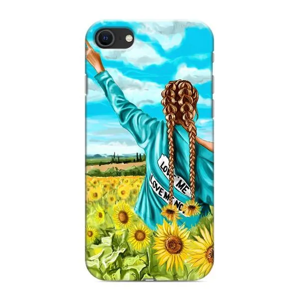 Чохол з принтом «Україночка» для iPhone SE (2020)