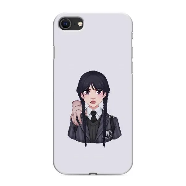 Чехол с принтом «Уэнздей и Вещь» для iPhone SE (2020)