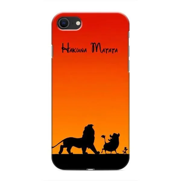 Чохол з принтом «Акуна Матата закат» для iPhone SE (2020)