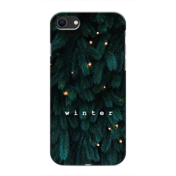Чехол с принтом «Winter» для iPhone SE (2020)