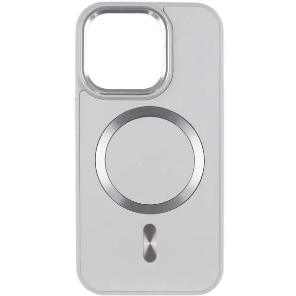 Шкіряний чохол SnapCase with Magnetic Fit для Apple iPhone 11 Pro Max (6.5") — Сірий — фото 2