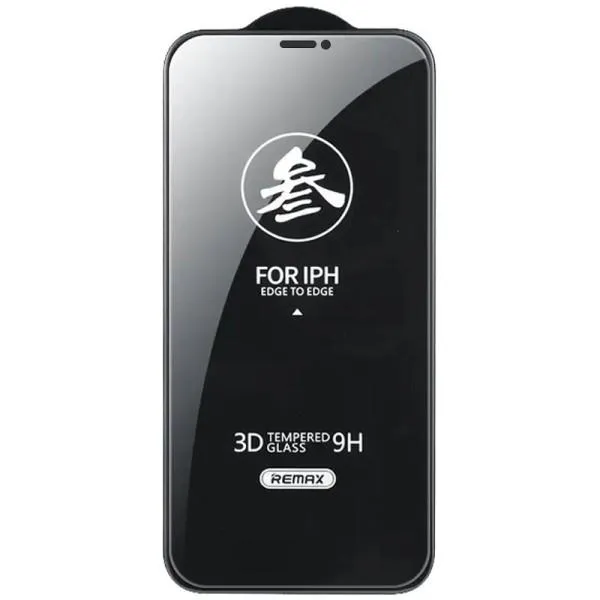 Захисне скло Remax 3D (GL-27) для Apple iPhone 11 Pro Max / XS Max (6.5") — Чорний — фото 2