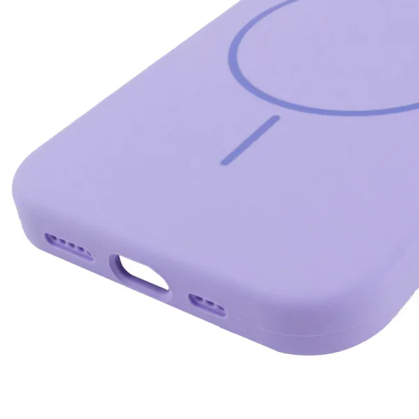 Чехол Silk Full Protective (AA) NO LOGO with Magnetic Fit для Apple iPhone 11 Pro Max (6.5") — Сиреневый — фото 5
