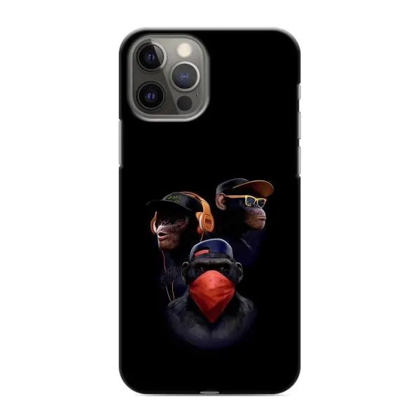 Чохол з принтом «Три мавпи» для iPhone 11 Pro Max