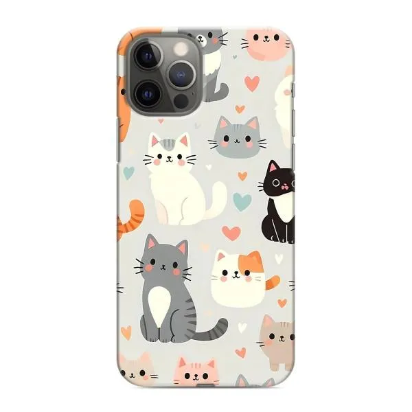 Чохол з принтом «Колаж котів» для iPhone 11 Pro Max