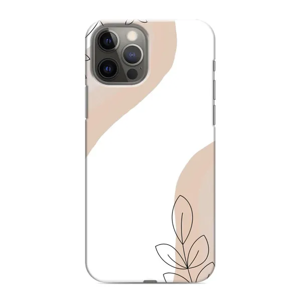 Чехол с принтом «Нюдовая веточка абстракция» для iPhone 11 Pro Max