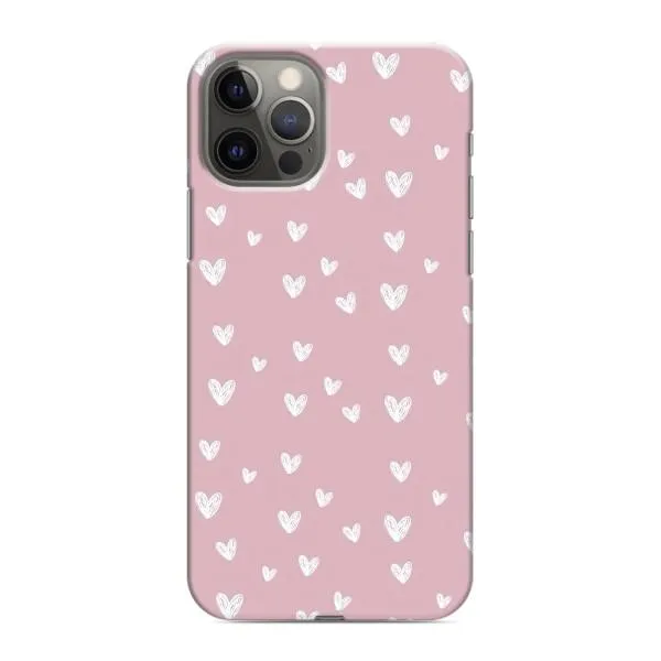 Чехол с принтом «Сердечки на розовом» для iPhone 11 Pro Max