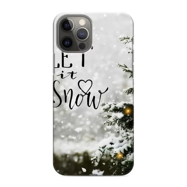 Чехол с принтом «Let it snow» для iPhone 11 Pro Max Чехол с принтом «Let it snow» для iPhone 11 Pro Max