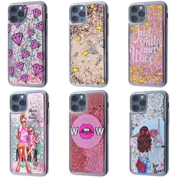 Чехол AQUA MOM с жидкостью для iPhone 11 Pro — фото 1 Чехол AQUA MOM с жидкостью для iPhone 11 Pro — фото 1