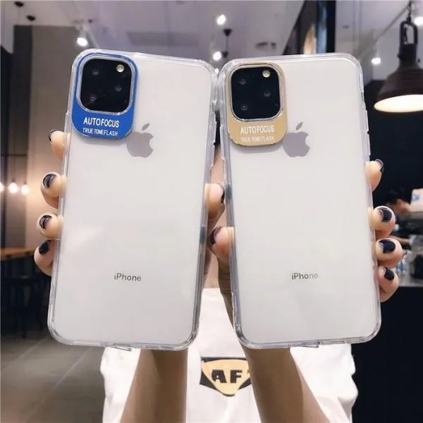 TPU чехол Epic clear flash для Apple iPhone 11 Pro (5.8") — Синий — фото 3