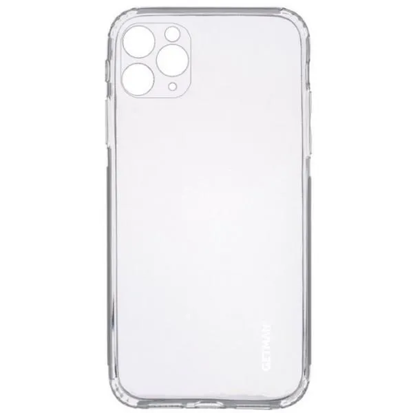 TPU чехол GETMAN Clear 1,0 mm для Apple iPhone 11 Pro (5.8") — Прозрачный — фото 1