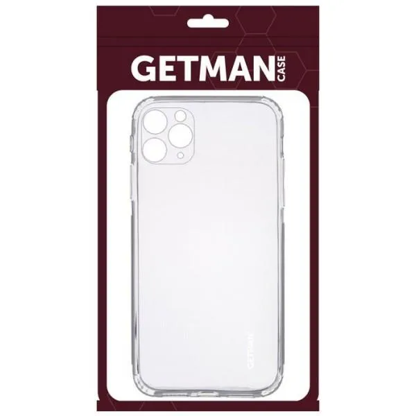TPU чехол GETMAN Clear 1,0 mm для Apple iPhone 11 Pro (5.8") — Прозрачный — фото 2