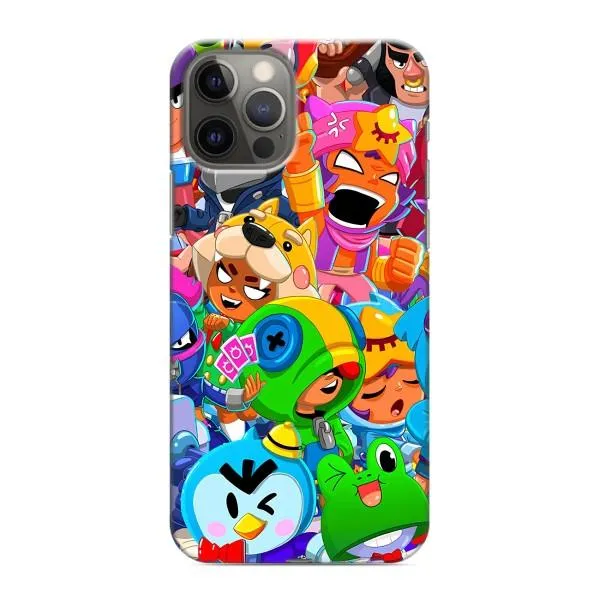 Чохол з принтом «Герої Бравл Старс» для iPhone 11 Pro