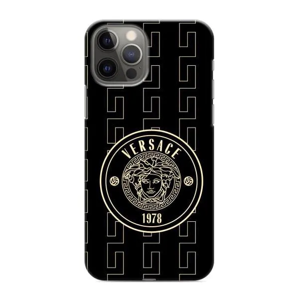 Чохол з принтом «Лого Версаче» для iPhone 11 Pro