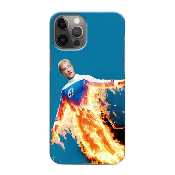 Чохол з принтом «Людина-факел у вогні» для iPhone 11 Pro