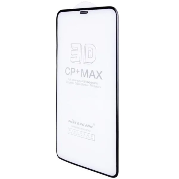 Захисне скло Nillkin (CP+ max 3D) (full glue) для Apple iPhone 11 (6.1") / XR (6.1") — Чорний — фото 2