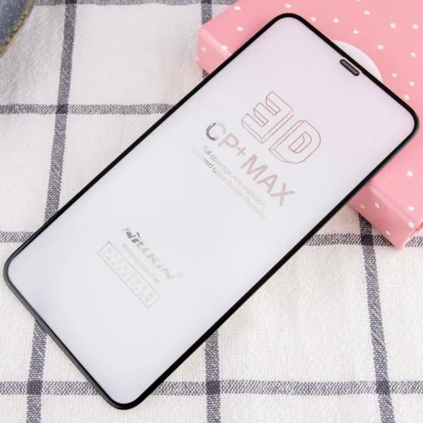 Захисне скло Nillkin (CP+ max 3D) (full glue) для Apple iPhone 11 (6.1") / XR (6.1") — Чорний — фото 3