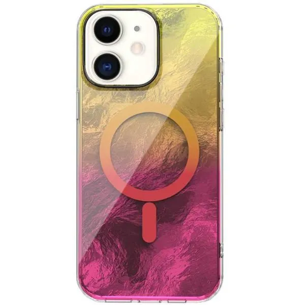 Чохол TPU Shiny Mountain Magnetic Fit для Apple iPhone 11 (6.1") — Жовтий — фото 1 Чохол TPU Shiny Mountain Magnetic Fit для Apple iPhone 11 (6.1") — Жовтий — фото 1