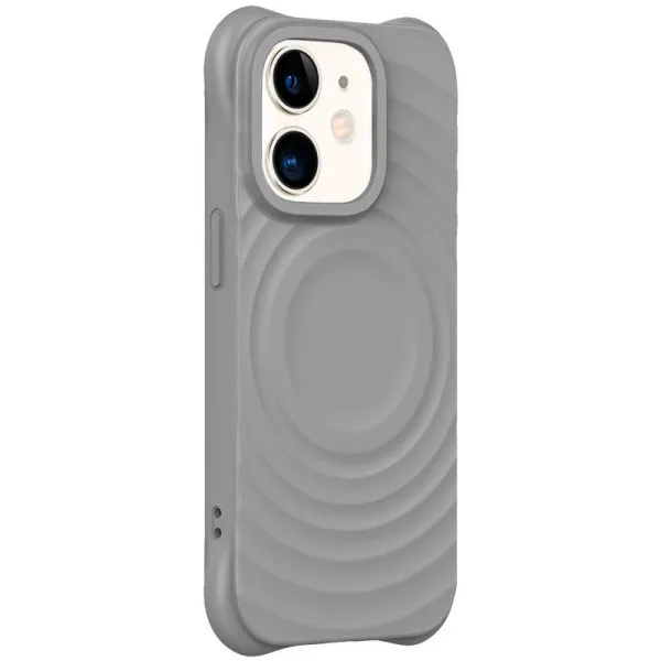 Чохол TPU Orbit with Magnetic Fit для Apple iPhone 11 (6.1") — Сірий — фото 1