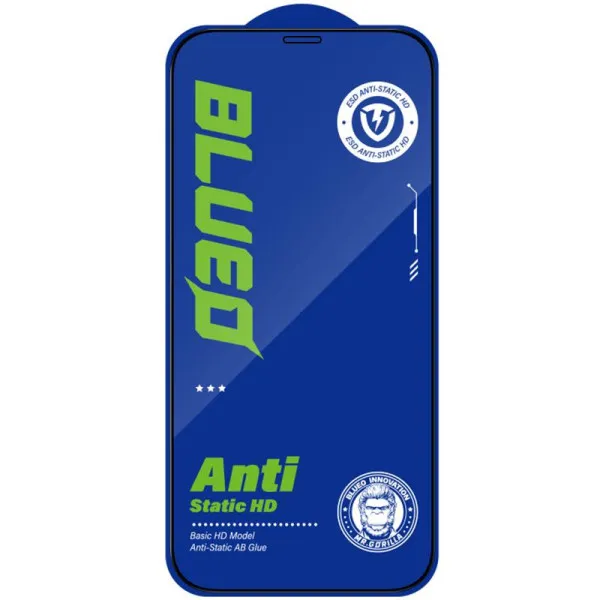 Захисне 2.5D скло Blueo Full Cover HD для Apple iPhone 11 / XR (6.1") — Чорний — фото 2
