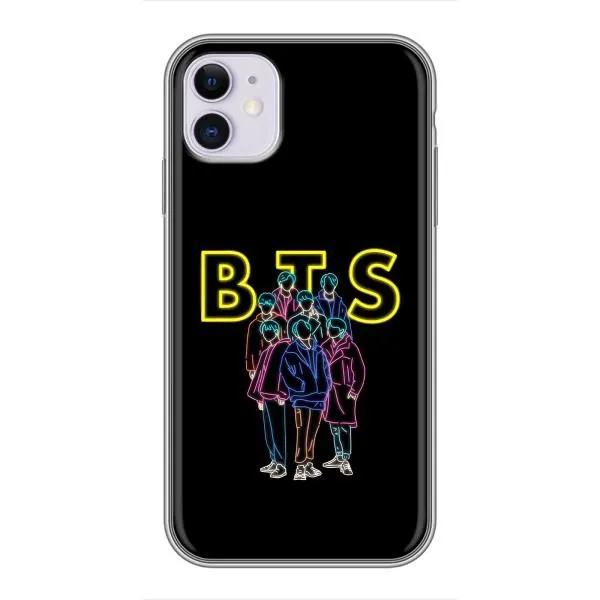 Чехол с принтом «BTS стайл» для iPhone 11
