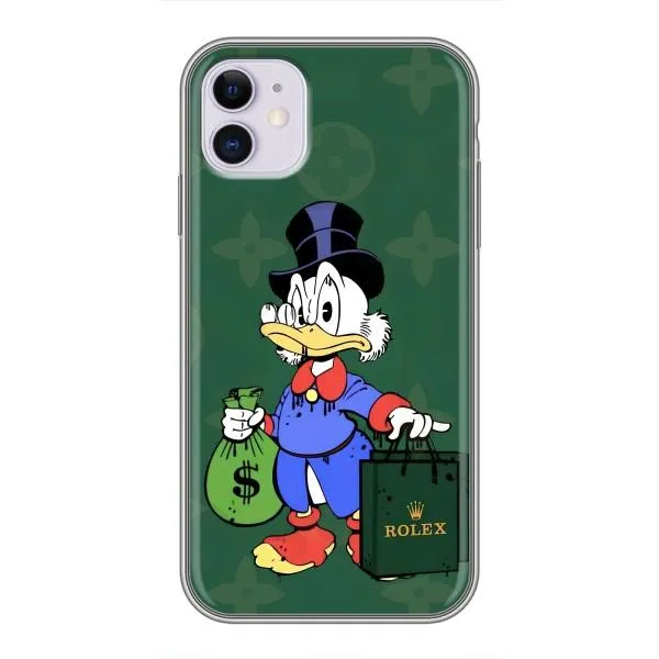 Чехол с принтом «Богатая Утка» для iPhone 11