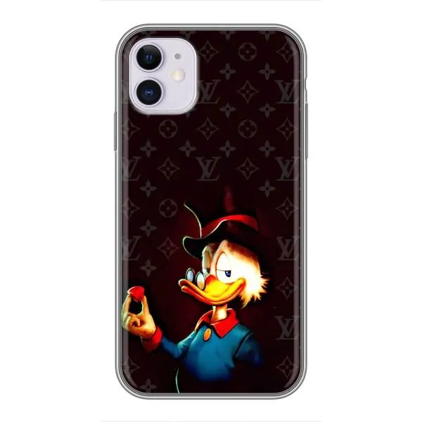 Чехол с принтом «Скрудж с бриллиантом» для iPhone 11