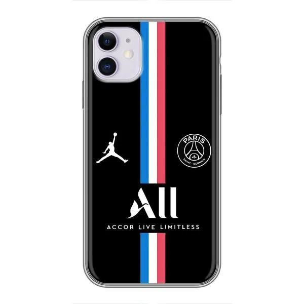 Чехол с принтом «футболка ПСЖ» для iPhone 11