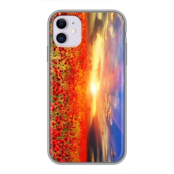 Чохол з принтом «Поле тюльпанів» для iPhone 11