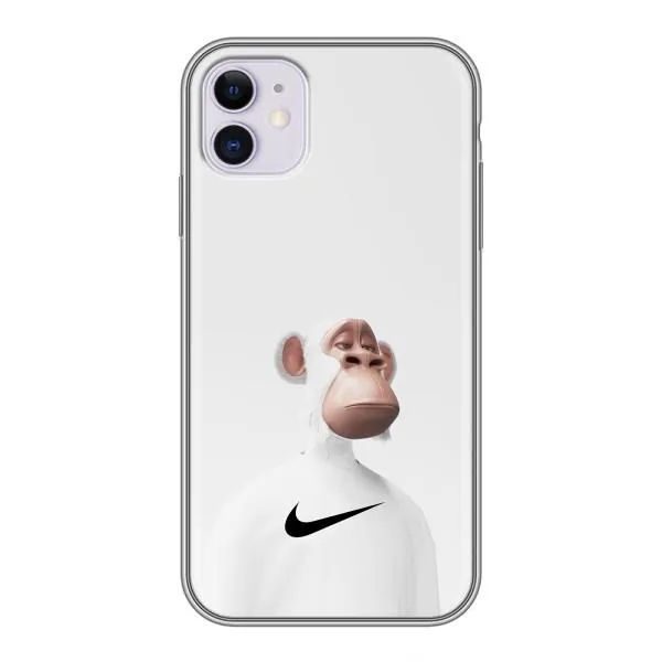 Чехол с принтом «обезьяна NFT Nike» для iPhone 11