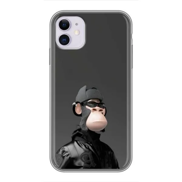 Чехол с принтом «стильная обезьяна NFT» для iPhone 11