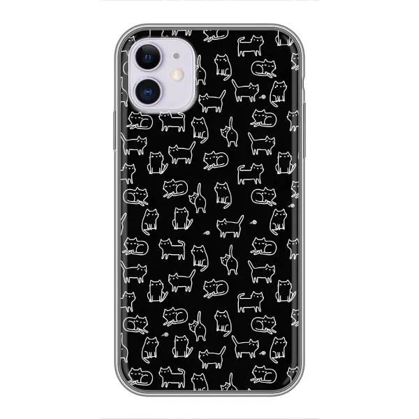Чохол з принтом «Маленькі котики» для iPhone 11