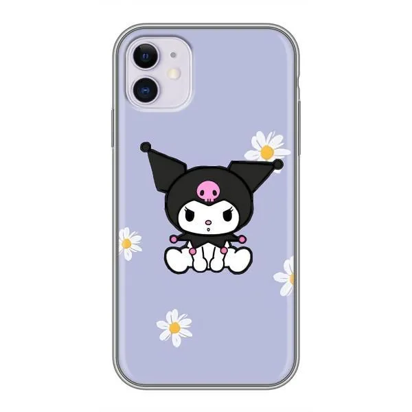 Чехол с принтом «Куроми в цветах» для iPhone 11