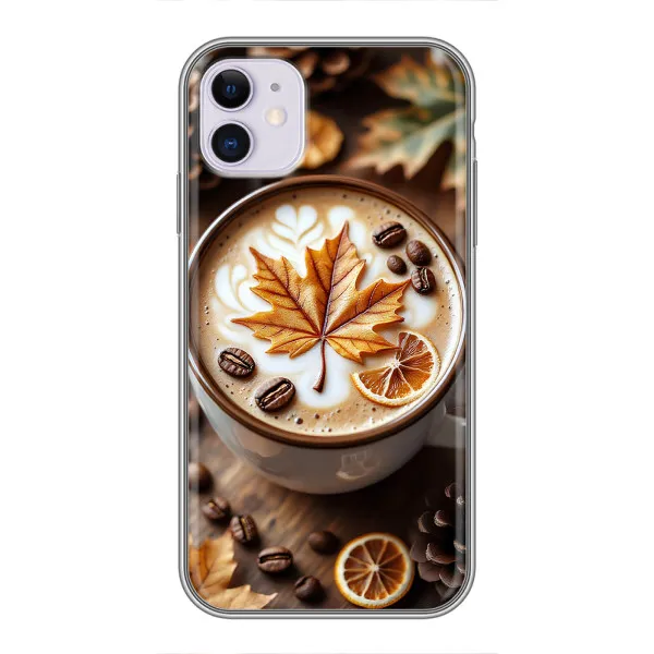 Чехол с принтом «Пряный кофе» для iPhone 11