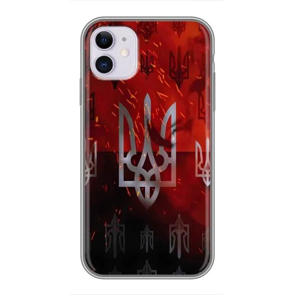 Чохол з принтом «ГЕРБ УПА» для iPhone 11 Чохол з принтом «ГЕРБ УПА» для iPhone 11